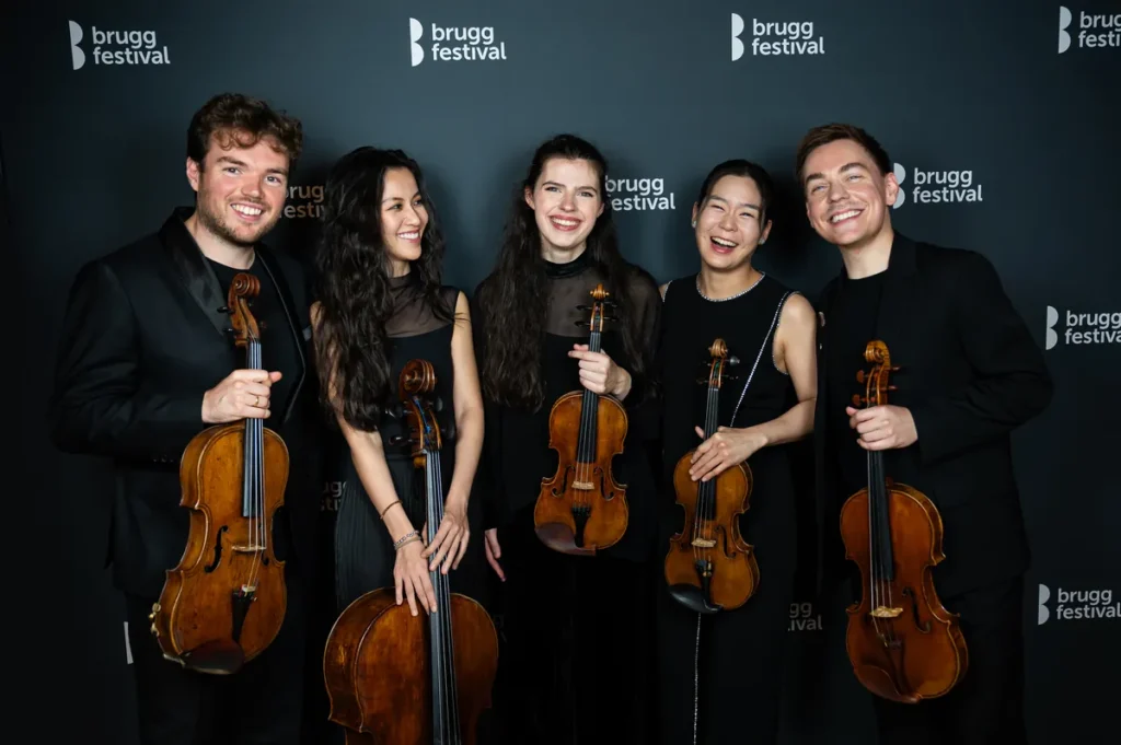 Konzert 08.09. – v.l.n.r. Timothy Ridout, LiLa, Pauline van der Rest, Esther Yoo, Matthew Lipman